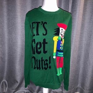 “Let’S Get Nuts!” Sweater